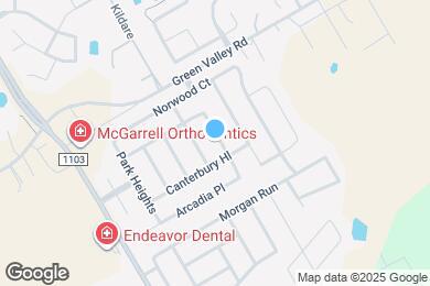 Map image of the property - 213 Ridge Bluff