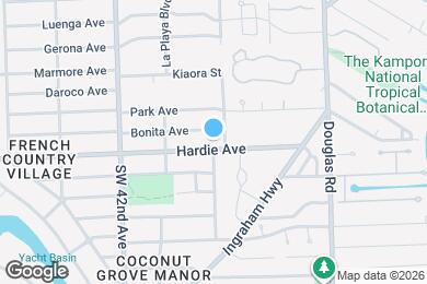 Map image of the property - 4011 Hardie Ave