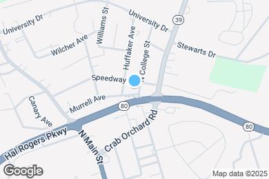 Map image of the property - 524 N College St