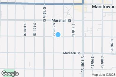 Map image of the property - 1211 Hamilton St