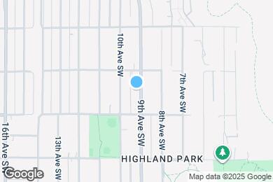 Map image of the property - 8129 9th Ave SW