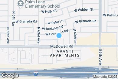 Map image of the property - 1619 N 62nd Ave