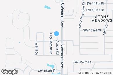 Map image of the property - 15417 Acacia Rd