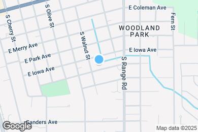 Map image of the property - 805 E Illinois Ave