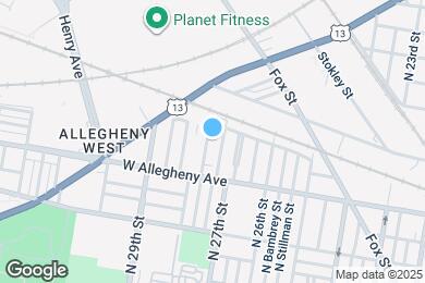 Map image of the property - 3247 N Marston St