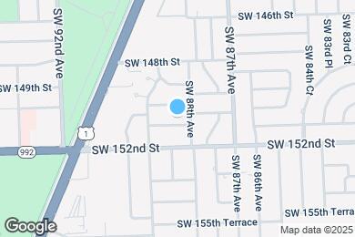 Map image of the property - 8825 SW 151st St