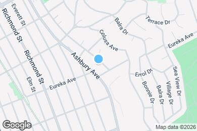 Map image of the property - 721 Pomona Ave