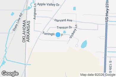 Map image of the property - 529 Ridge Point Dr