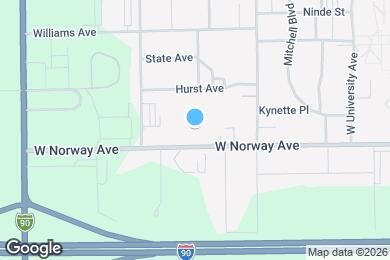 Map image of the property - Wheatridge Apartments & Townhomes