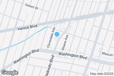 Map image of the property - 1831 S Redondo Blvd