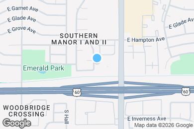 Map image of the property - 1509 S Cochise