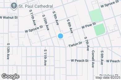 Map image of the property - 404-406 S 9th Ave