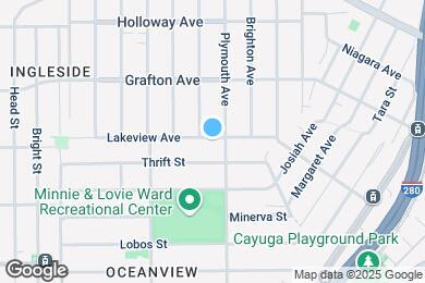 Map image of the property - 617 Lakeview Ave