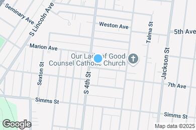 Map image of the property - 412 Maple Ave