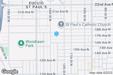 Map image of the property - 1304 17th Ave N