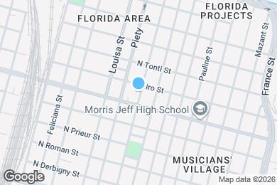 Map image of the property - 2122 Desire St