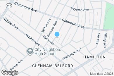 Map image of the property - 5913 Bertram Ave