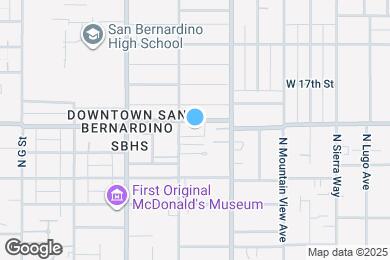 Map image of the property - 375 W 16th St
