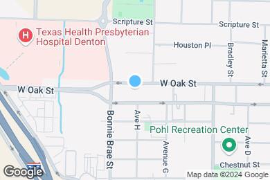 Map image of the property - Pecan Grove Apartments