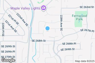 Map image of the property - 22707 SE 266th St