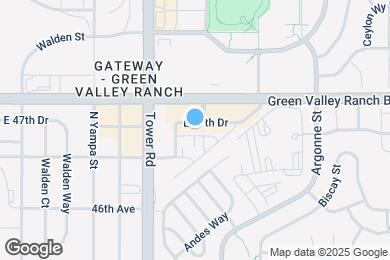 Map image of the property - 18579 E 47th Pl