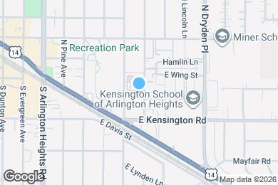 Map image of the property - 4 N Hickory Ave