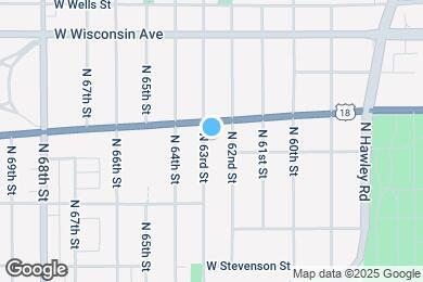 Map image of the property - 416 N 63rd St