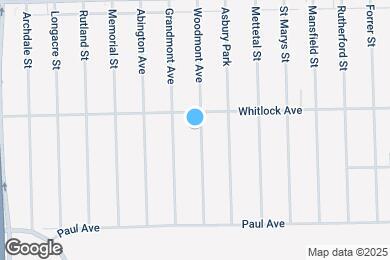 Map image of the property - 6515 Woodmont Ave