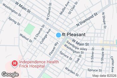 Map image of the property - 512 Washington St