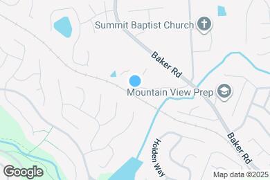 Map image of the property - 2377 Proctor Creek Enclave