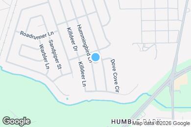 Map image of the property - 3119 Hummingbird Ln