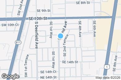 Map image of the property - 1182 SE 2nd Ave