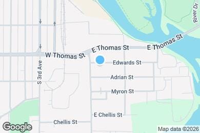 Map image of the property - 113 Edwards St