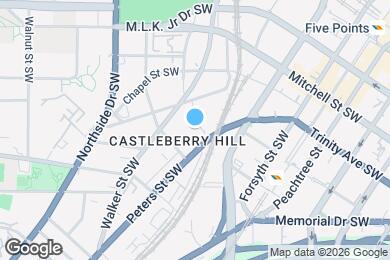 Map image of the property - 210 Walker St SW