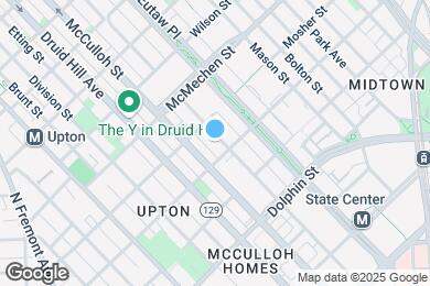 Map image of the property - 1410 Madison Ave