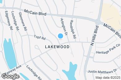 Map image of the property - 4404 Greenway Dr