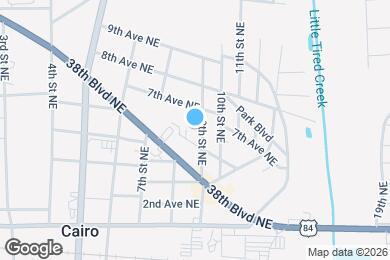 Map image of the property - Cairo 815 E & 817 E