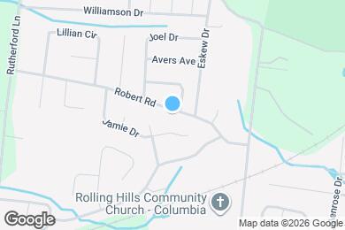 Map image of the property - 1621 Robert Rd