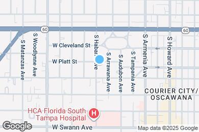 Map image of the property - 304 S Habana Ave