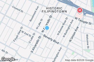 Map image of the property - 125 N Mountain View Ave