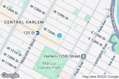 Map image of the property - WEST 126 STREET