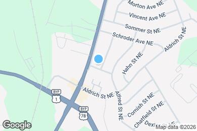 Map image of the property - 618 Yates St NE