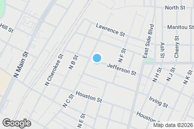Map image of the property - 309 Jefferson St