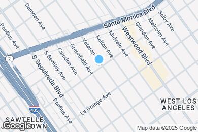 Map image of the property - 1885 Veteran Ave