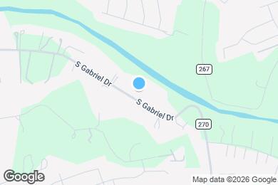 Map image of the property - 1007 S Gabriel Dr