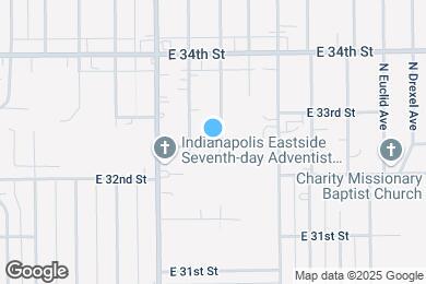 Map image of the property - 3302 N Chester Ave