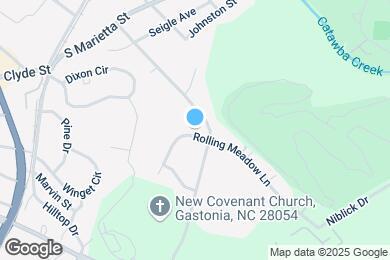 Map image of the property - 1605 Rolling Meadow Ln