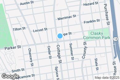 Map image of the property - 49 Parker St