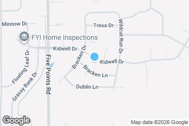 Map image of the property - 7215 Kidwell Dr