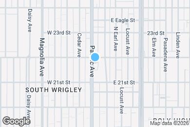 Map image of the property - 2172 Pacific Ave